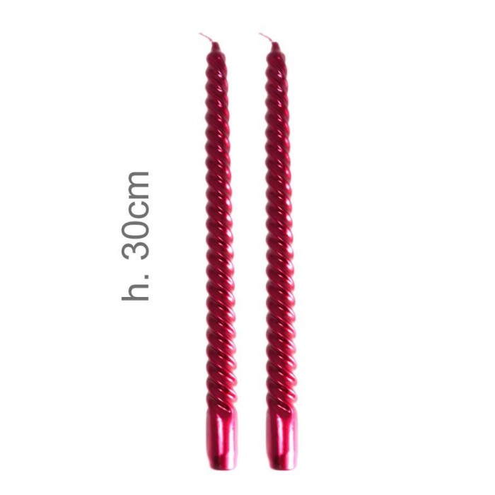 SET 2 CANDELE TORCIGLIONI ROSS